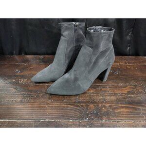 Alex Marie Ginna Black Soft Stretch Pointy Toe Booties/Sz. 8.5M